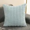 Cojín Decorativo Estilo Ins de Shengdu, Cojín de Cama, Doble Cara de Pana, Soporte Lumbar para Oficina, Funda de Cojín para Sofá de Color Sólido, Cojín