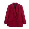 Z Estilo Europeu Transfronteiriço 2026 Nova Moda Elegante Roupas Femininas Atacado Simples Versátil Estilo Blazer de Terno 7800595