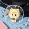 Caja Misteriosa de Helado Squishy Fiesta de Tres Animalitos Peludos Figura de Mascota de Dibujos Animados Linda Creativa Juguete para Aliviar el Estrés para Amigos