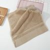 Toalla de algodón de fibra larga, sección platino, cuadrada, de algodón puro, suave y absorbente, ideal como regalo para jardín de infantes.