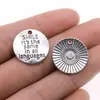 Colgante de 20 mm 1.8 g Letra Inglesa Sonrisa Es la Misma en Todos los Idiomas