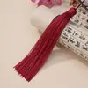 Colgante para coche pequeño tamaño espiga exquisita marcapáginas abanico accesorios para ropa colgante de borla vertical fabricantes venta al por mayor