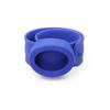 Imán hueco de 25 mm se puede abrir con un núcleo reemplazable moda aromaterapia difusión de aceite esencial Pulsera Pat anillo de cierre pulsera