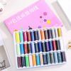 Colorido Multicolor Máquina de Costura Pequena Linha Costura Roupas Costura à Mão Roupas Bola de Linha Linha Fina Conjunto Agulha e Linha Doméstico Rolo Pequeno Feito à Mão