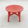 Mesas y sillas de puesto de comida callejera plástico mesa engrosada puesto de mercado nocturno barbacoa protección solar exterior comercial silla de playa combinación de mesa redonda