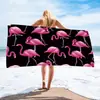 Toalha de Praia de Fibra Ultrafina Transfronteiriça que Absorve Água e Não Solta Fiapos, Personalizada com Fotos, Toalha de Praia Impressa Digital de Secagem Rápida da Amazon