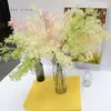 Flor de Simulación Techo Colgante Niebla Escarcha Polvo Rosa Bodas Ramilletes de Flores Artificiales Accesorios de Helecho Pasillo de Boda Decoración Arte Floral