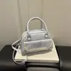 Bolso de mano con lazo de lunares transfronterizo para mujer, alto valor estético, nuevo modelo 2026, bolso cruzado lindo y fresco para mujer