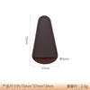 Funda Protectora de Cuero Grueso y Colorido para Tijeras Pequeñas Cubierta de Almacenamiento para Tijeras de Recorte de Cejas y Peluquería Cubierta de Cuero Bordada para Tijeras Pequeñas