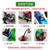 No. 2 Balones de Fútbol de Entrenamiento para Niños de PU para Estudiantes de Primaria y Secundaria, Balón de Goma Cosido a Máquina para Juegos Juveniles en el Campus