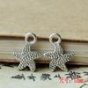 Acessórios para Joias DIY Liga Retro Bronze Amarelo Mar Estrela Cinco Pontas Keke Material Tecido Acessório de Cabeça