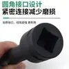Haste de Extensão para Pistola de Ar de 1 polegada, Haste de Conexão Pneumática, Haste de Extensão Operada a Ar, Haste de Extensão para Soquete, Haste Curva de Uso Industrial Pesado