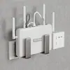 Rack de Posicionamento de Roteador Rack de Armazenamento Wifi Suporte Adesivo de Parede Suporte Caixa de Armazenamento Sem Furos