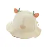 Gorro de Bebé para Primavera y Otoño Lindo Súper Lindo Sombrero de Pescador a Prueba de Viento para Bebé Visera Solar Ajustable Sombrero de Cubo de Invierno para Niños y Niñas