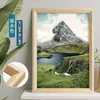 Marco de Madera para Foto para Colgar en la Pared A3 A4 Marco Vacío para Montaje 4K 8K Boceto 16 Pulgadas 20 Póster Rompecabezas Marco Exterior Venta al por Mayor