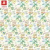 Tejido Ligero de Algodón Tencel Estampado, Conjunto de Ropa para Hombre y Niño Estilo Océano Tropical Árbol de Coco, Camisa, Tejido para Pantalones Anti-Mosquitos