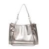 Bolsa grande da moda estilo coreano para mulheres 2023 nova moda bolsa tote retrô bolsa de ombro estilo ocidental avançado para o dia a dia