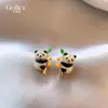 Pendientes Grandes Marrones Estilo Retro de Hong Kong para Mujer Pendientes de Alta Gama 2025 Nuevo Estilo Popular Pendientes de Aro Lisos