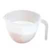 Taza medidora de plástico para filtrar líquido de huevo para hornear con escala taza medidora de grado alimenticio taza medidora de gran capacidad