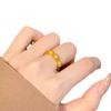 Loja de Ouro Mesmo Estilo Pulseira Anel de Bambu Escovado com Diamante Feminina Aberta Ascendente Nova Pulseira Chinesa Pulseira