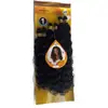 Pelucas africanas transfronterizas, cabello largo y rizado, extensiones de cabello europeas y americanas, juego de 6 piezas, producto popular de venta caliente de fábrica, venta al por mayor transfronteriza sublime