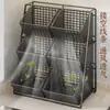 Estante de almacenamiento multicapa para jengibre y ajo en encimera de cocina, estante de almacenamiento multifuncional para frutas, verduras y condimentos para el hogar