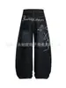 Jeans de Comercio Exterior de Estilo Nuevo, Modernos y Únicos, Bordados Desgastados, Estilo Japonés, Pantalones Sueltos Casuales de Alta Moda