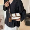 Bolso Cruzado Estilo Coreano para Mujer 2026 Nuevo Vintage Casual Bolso Cuadrado Pequeño de Alta Calidad Nicho Versátil Bolso de Hombro Cruzado