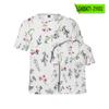 AliExpress Amazon verão 3D impressão digital planta flor fluxo urbano pescoço redondo pullover personalização de camiseta