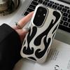 Funda para Samsung S25Ultra con diseño de llama galvanizada hueca, disipación de calor, transpirable, A55, suave y protectora.