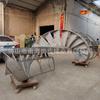 Shangbu Ladder Industry Personaliza Escaleras de Incendio para Exteriores, Escaleras de Caracol de Acero Inoxidable 304, Soldadura y Entrega de Placa Estampada Antideslizante