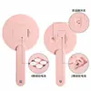 Espejo de Maquillaje Portátil Recargable Personalizado Transfronterizo con Succión Magnética, Espejo Plegable Giratorio Portátil Multifuncional LED para Maquillaje y Belleza