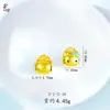 Pulsera Linda de Cuentas para Niños Bebé Materiales Hechos a Mano con Cuentas Accesorios de Joyería Cuentas de Transferencia Dorado Arena con Cuentas