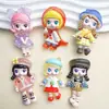 Cartão Grande Luminous Cute Lily Girl Artesanal DIY Cola de Creme Resina Acessórios Chaveiro Grampo de Cabelo Material para Joias
