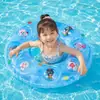 Flotador Inflable para Natación Infantil / Flotador Transparente de PVC Engrosado / Flotador de Juego Acuático con Dibujos Animados / Juguete de Agua de Verano