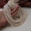 Pérolas de água doce naturais de 3mm semiacabadas pérolas irregulares contas soltas para miçangas artesanais pulseira e colar DIY acessórios
