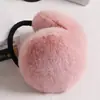 Orejeras de invierno extra gruesas y cálidas, orejeras de peluche lindas, calentadores de orejas a prueba de viento para niños, protectores de orejas de piel sintética de conejo y visón