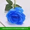 Flores Artificiales Flor Azul Materiales Boda Salón de Bodas Decoración del Hogar Rosas Artificiales Flores Falsas Flores de Plástico Venta al por Mayor