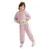 Conjunto de Primavera 2026 para Niñas, Nuevo Estilo para Niños Mayores, Conjunto Deportivo Elegante de Dos Piezas: Sudadera y Pantalones