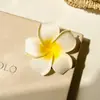 Horquilla Rosa Dulce Flor Phalaenopsis Pinza para el Cabello Pinza para la Cabeza Flor Flor Artificial Adorno para el Cabello Pinza Lateral Horquilla de Orquídea Accesorios para el Cabello