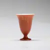 Taza de Té de Cerámica Roja Mo Ji con Pie Alto Imitación Song Taza de Té Bronceada Libro de Hierba Escrito a Mano Poesía Taza de Té Sala de Té en Casa Taza Individual