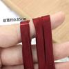 Tira de Dobladillo Hengmeihe Cheongsam Tela de Satén 0.85cm Monocromática 60% de Descuento Tira de Ribete Seda Simulada Sin Planchado Accesorios para Mujer