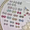 Pedras de Strass K9 Empilhadas Brilhantes Sem Base, Decorações de Unhas em Vidro Cristal de Gelo, Pedras de Strass para Unhas Ultra-Adesivas, Pedras de Strass Deslumbrantes