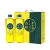 Aceite de Cacahuete Prensado en Frío Primera Presión Aceite Comestible Proceso de Prensado en Frío para Uso Doméstico y Regalo 1L*2 Botellas Aceite Prensado en Frío