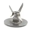 Cuchilla Trituradora de Hielo de Acero Inoxidable de 4 Hojas, Compatible con Licuadoras Oster, Ensamblaje de Base de Vaso de Repuesto