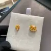 Novo Colar Cavalo de Balanço com Gelo Picado Cintilante Estilo Chinês para Mulheres, Galvanizado a Ouro Real, Corrente Clavicular da Riqueza Instantânea, Acessório Exquisito