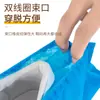 Cubrezapatos desechables para uso en interiores, hechos de tela no tejida gruesa, adecuados para estudiantes y adultos, resistentes al desgaste, transpirables, a prueba de polvo y limpios