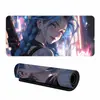 Alfombrilla de ratón para gaming de anime, alfombrilla de escritorio para teclado, alfombrilla de ratón estilo gaming, alfombrilla de ratón extendida con bordes de bloqueo, venta al por mayor desde el fabricante