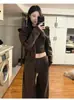 Conjunto de Otoño para Mujer 2026 Nuevo Estilo Sudadera Deportiva Chaqueta Casual Principios de Otoño Estilo Coreano Conjunto Completo con un Toque de Alta Gama