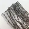Cuentas de Cristal de 4 mm Lacadas de Colores Encaje de Malla Hecho a Mano Cinta Estilo Chanel Accesorios para Ropa Accesorios DIY para Cheongsam